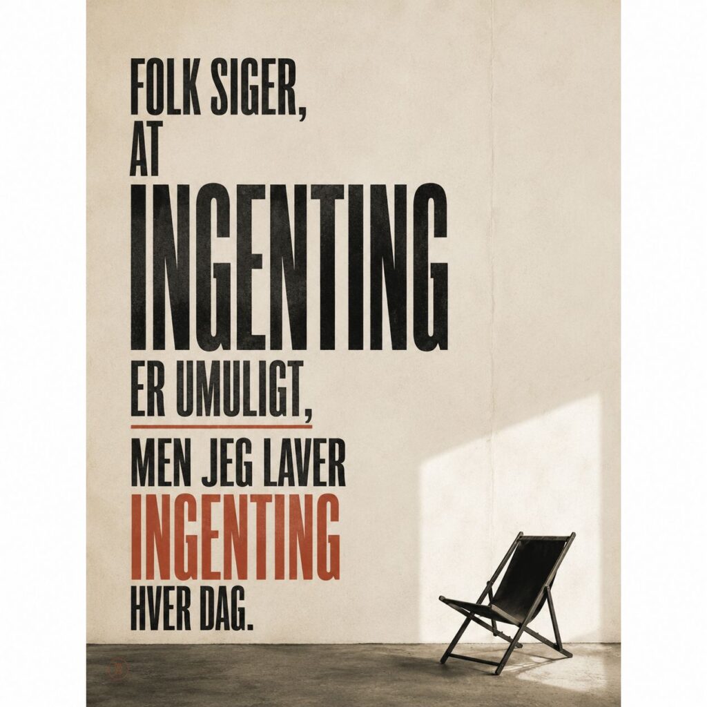 wall art med peter plys citat